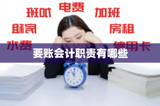 要账会计职责有哪些