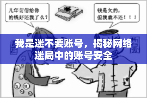 我是迷不要账号，揭秘网络迷局中的账号安全