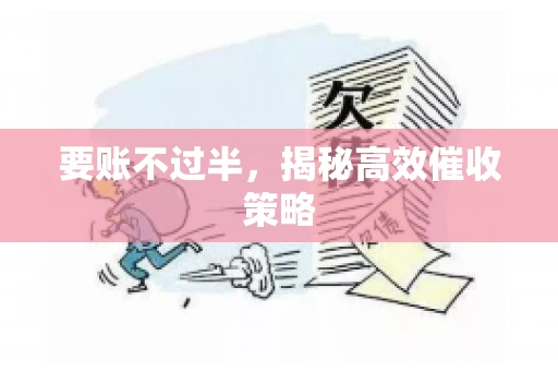 要账不过半，揭秘高效催收策略