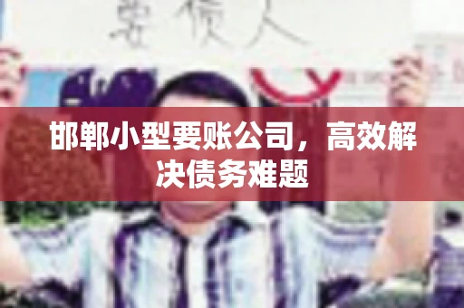 邯郸小型要账公司，高效解决债务难题