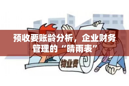 预收要账龄分析，企业财务管理的“晴雨表”