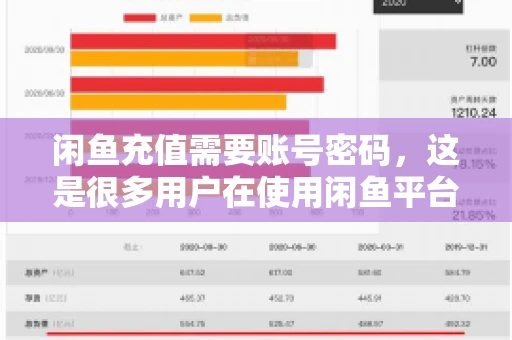 闲鱼充值需要账号密码,这是很多用户在使用闲鱼平台时都会遇到的问题。今天,我就来和大家聊聊这个话题,希望能帮助大家更好地了解闲鱼充值的相关事宜。 闲鱼充值需要账号密码,这是很多用户在使用闲鱼平台时都会遇到的问题。今天,我就来和大家聊聊这个话题,希望能帮助大家更好地了解闲鱼充值的相关事宜。