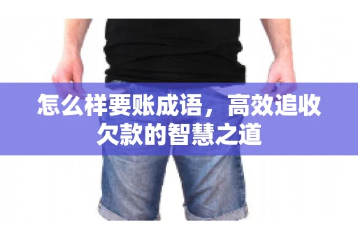 怎么样要账成语，高效追收欠款的智慧之道
